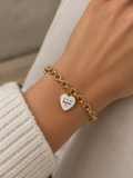 💕 Bracciale “TVB Mamma” – Un Messaggio d’Amore da Portare Sempre con Sé acciaio inossidabile