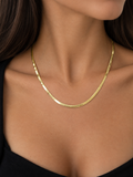 ✨ Collana Snake Dorata – Eleganza Essenziale acciaio inossidabile